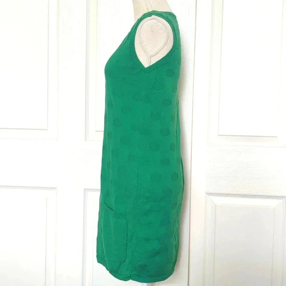 See by Chloe Polkadot Green Sweater Dress - Picture 3 of 6